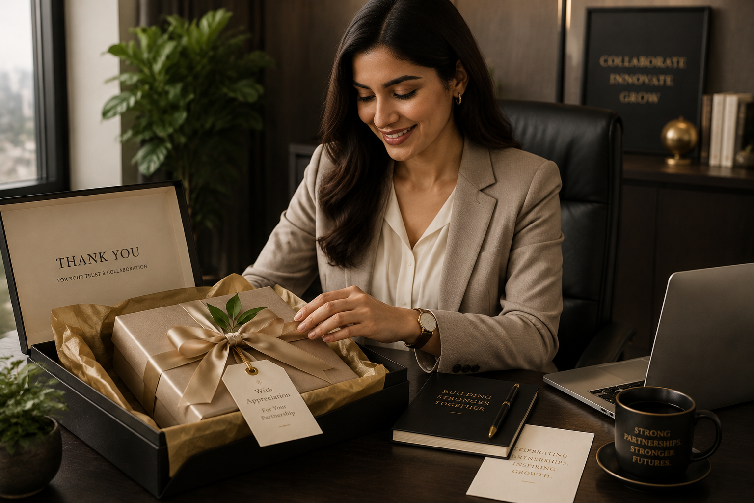 Corporate gift packaging by Aval Angadi