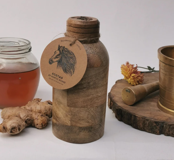 Eco   Friendly   Wooden   Bottle   |   Multipurpose   Leak   proof   Bottle